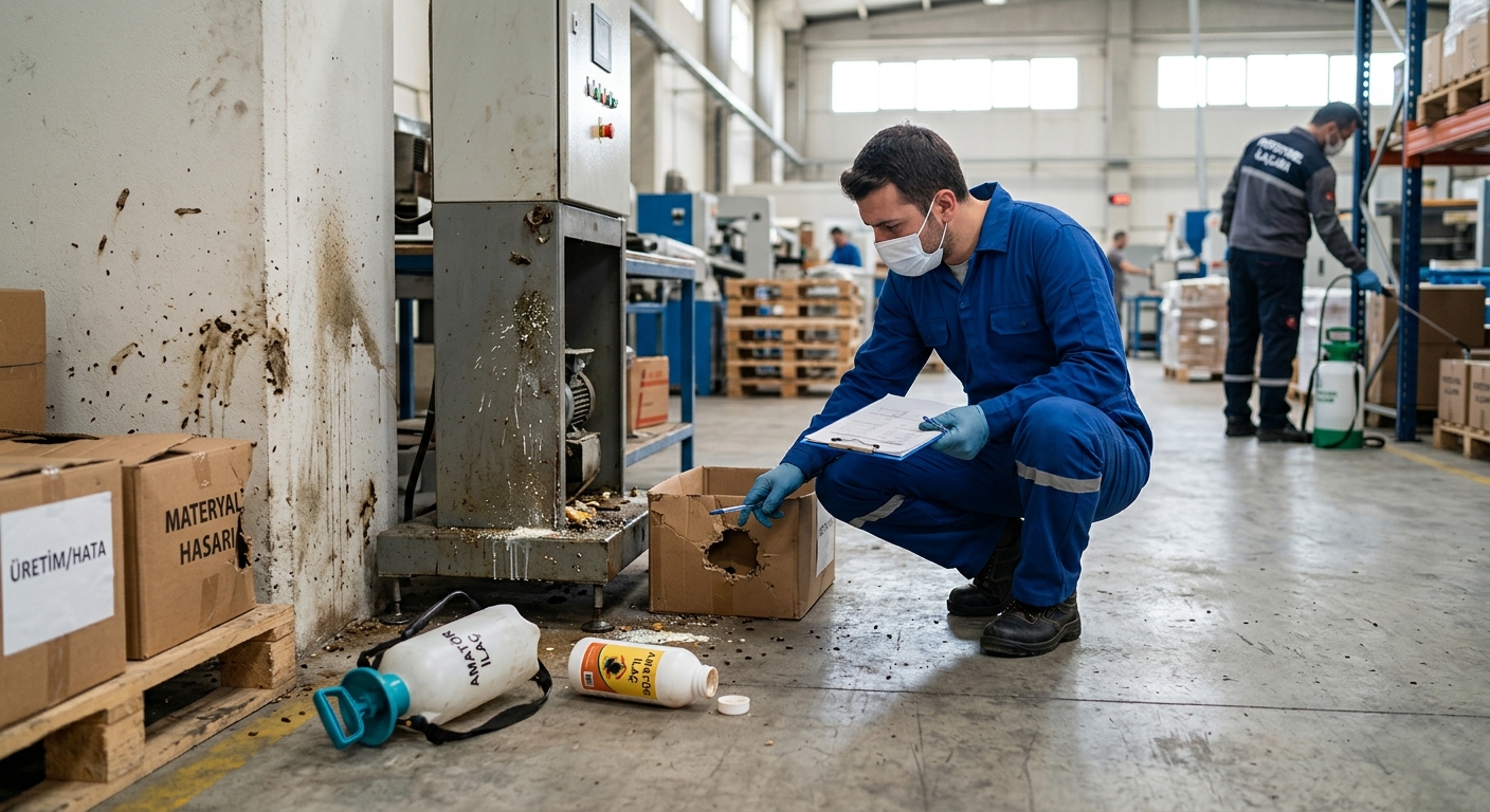 Amatör Fabrika İlaçlama Hataları: Maliyetli Sonuçlar ve Kalıcı Çözüm